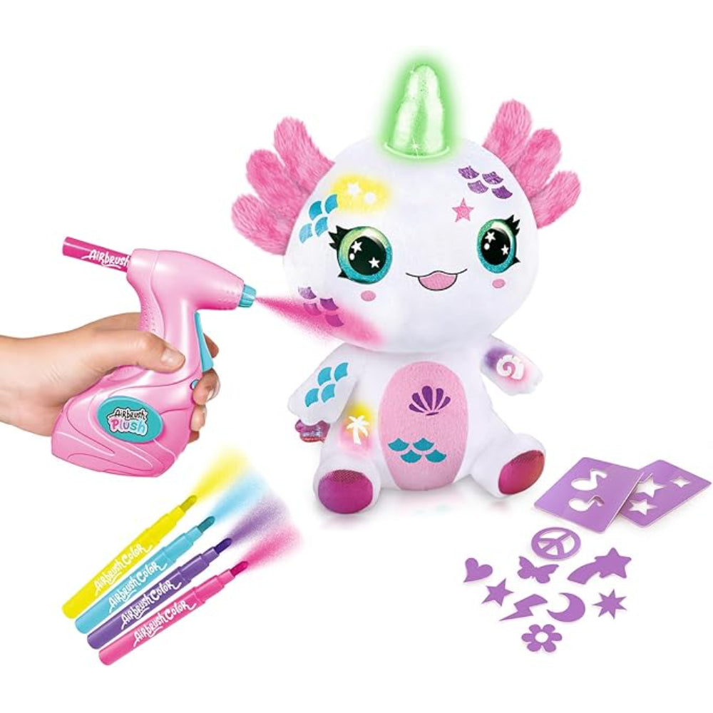Airbrush Plush – Axolotlcorn Light Up