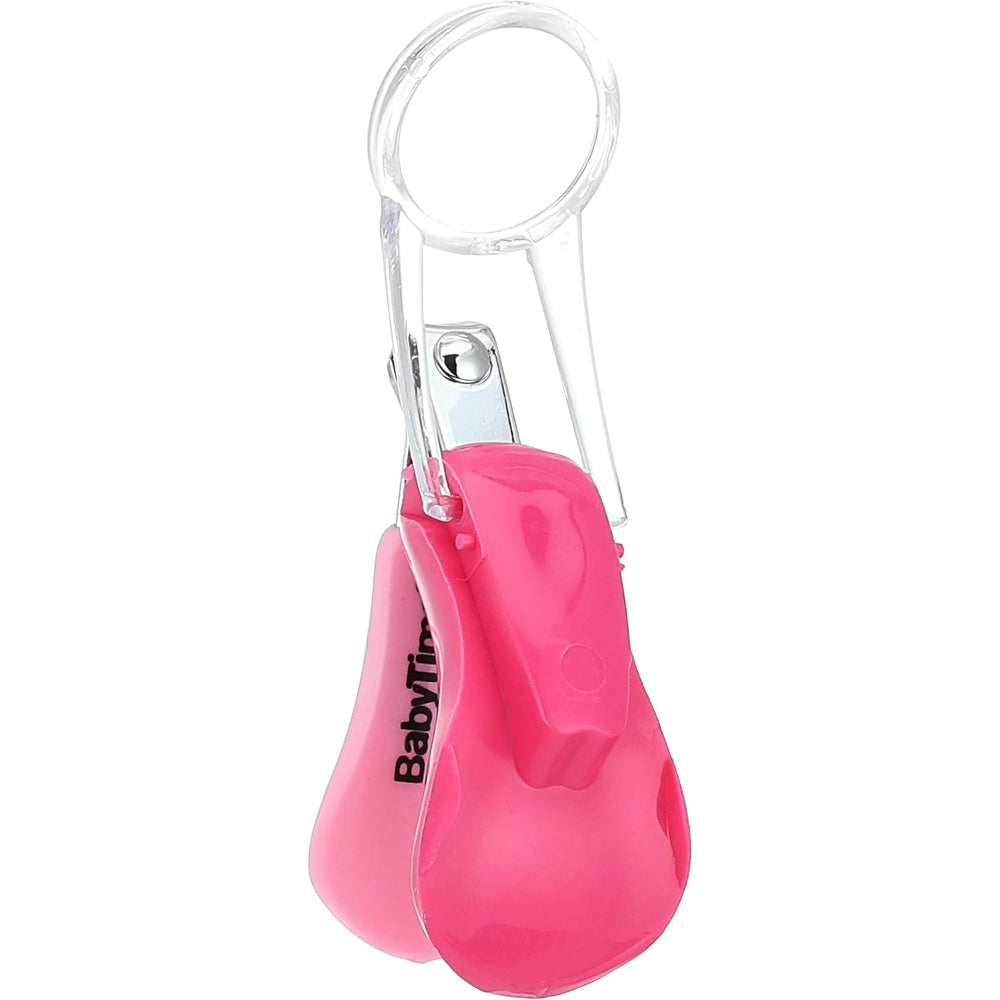 Baby Time Nail Clipper With Magnifier - Pink