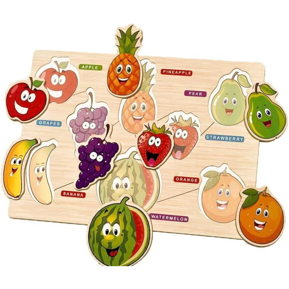 Generic Fruits Wooden Puzzle