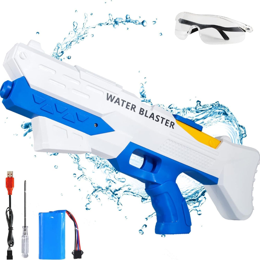 Electric Water Squirt Gun Toy – White - Toys - OKO