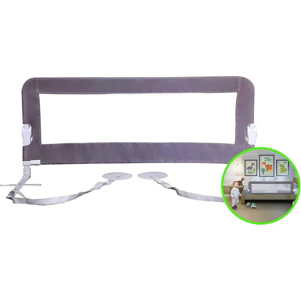 Dreambaby Prague Bed Rail – Extra Wide & Extra Tall for Safe Transitions (110*45.5cm)