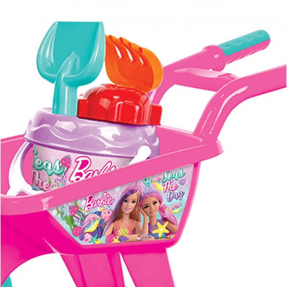 Dede Barbie Wheelbarrow Beach Toys Set