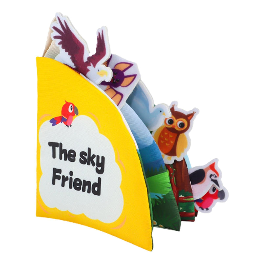 Baby Toys The Sky Friend Soft Activity Book - Xindee