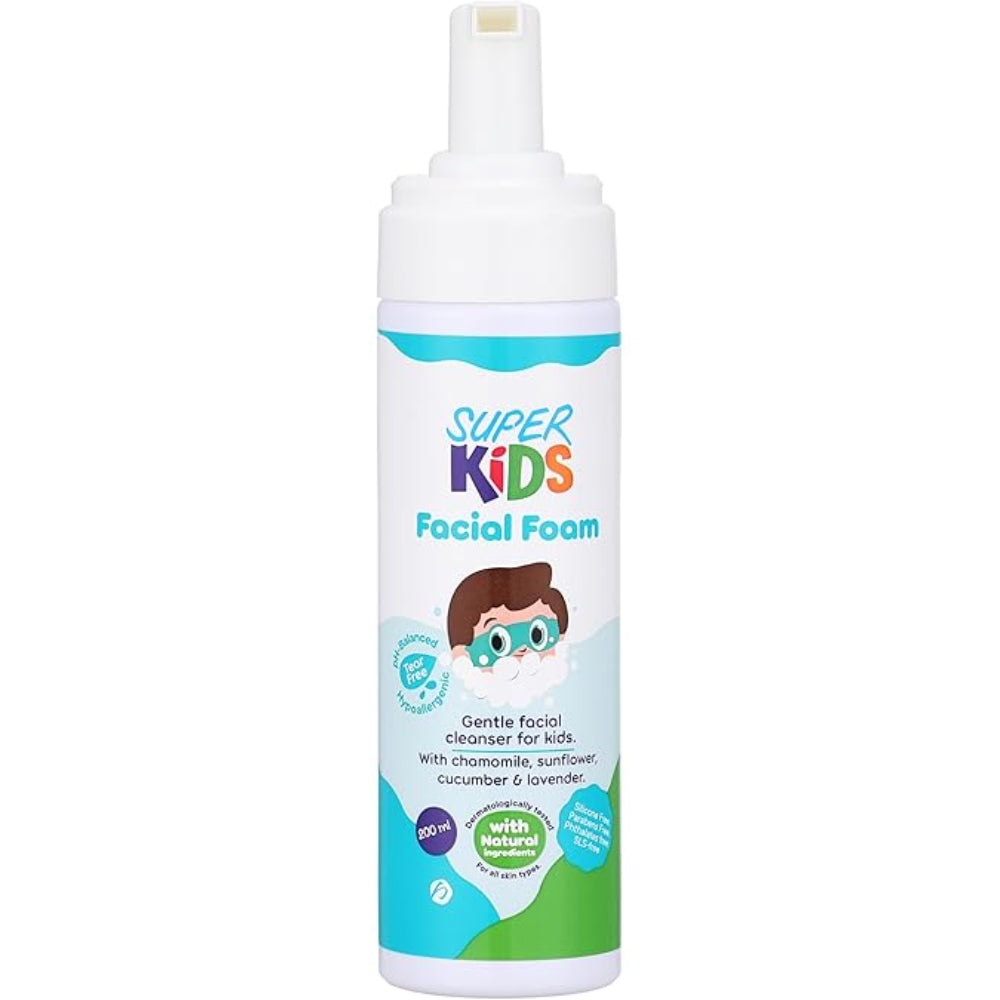 Superkids Facial Foam – 200 ml
