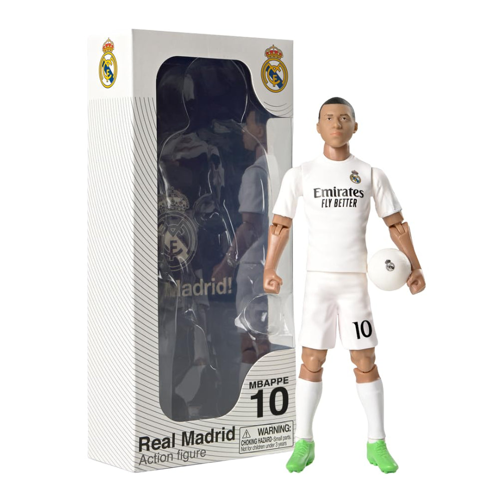 Banbo Toys Sockers Real Madrid Kylian Mbappe Action Figure