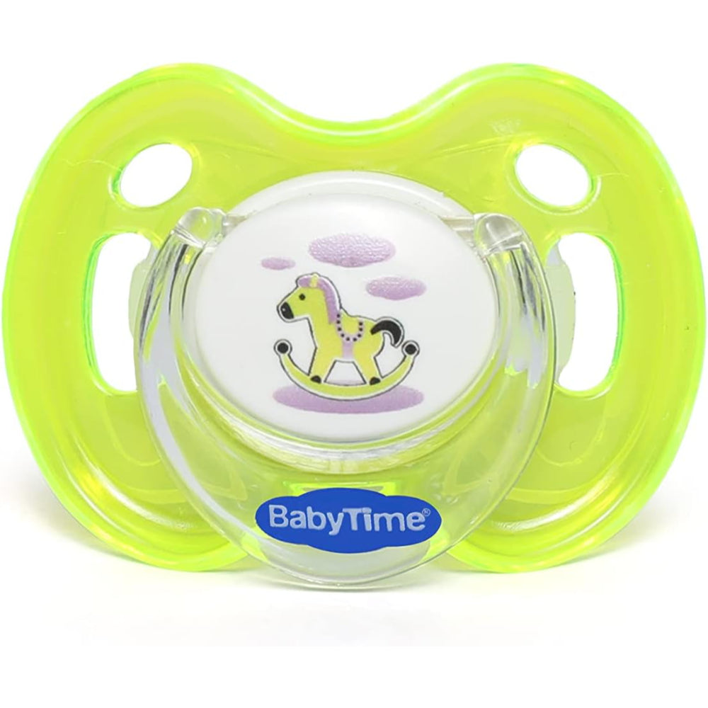 Baby Time Silicone Soother with Cap