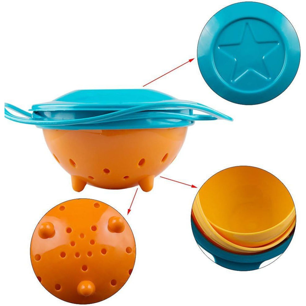 Spill-Proof Baby Bowl – Less Mess, More Fun