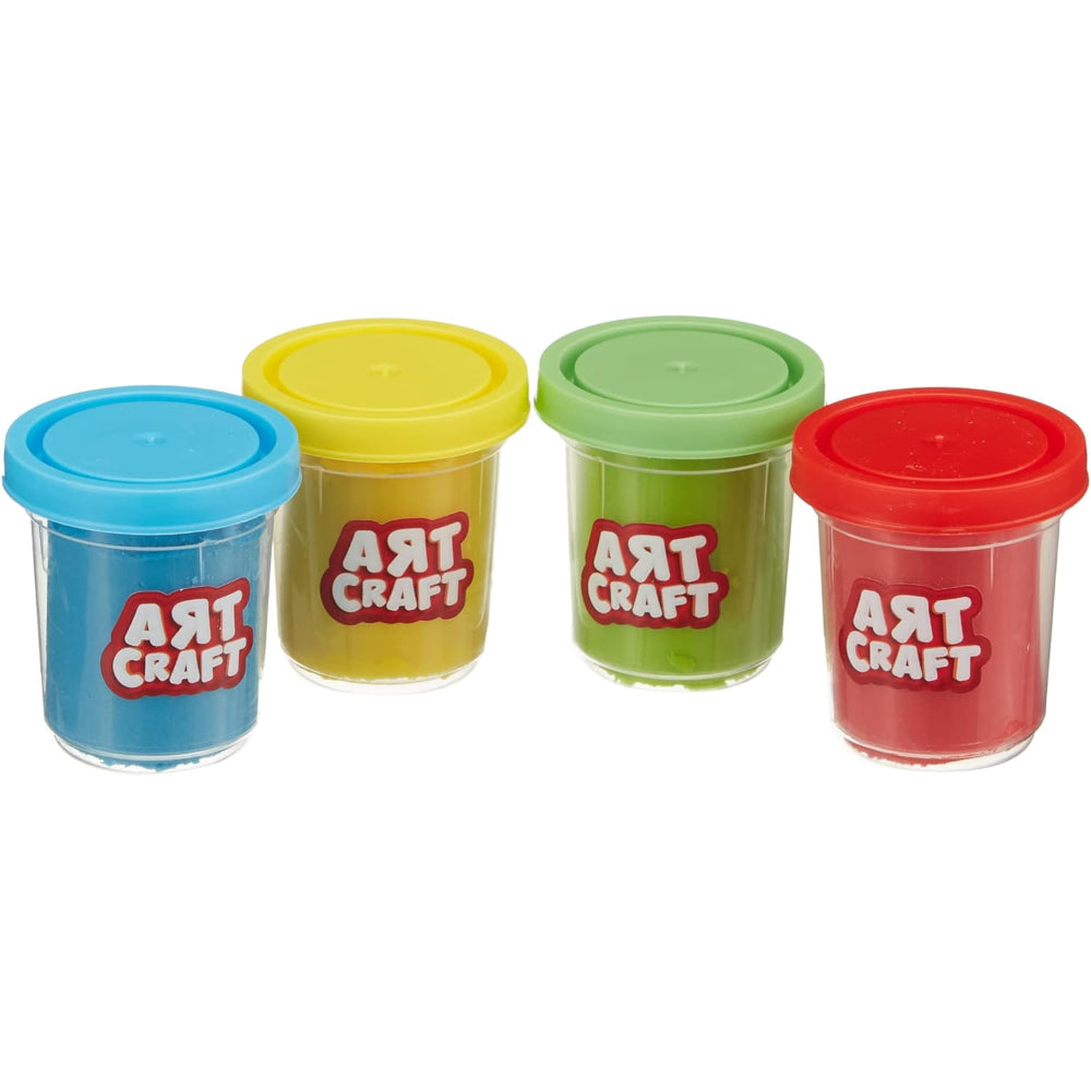 Art Craft Alphabet Play Dough Set - 4×56g