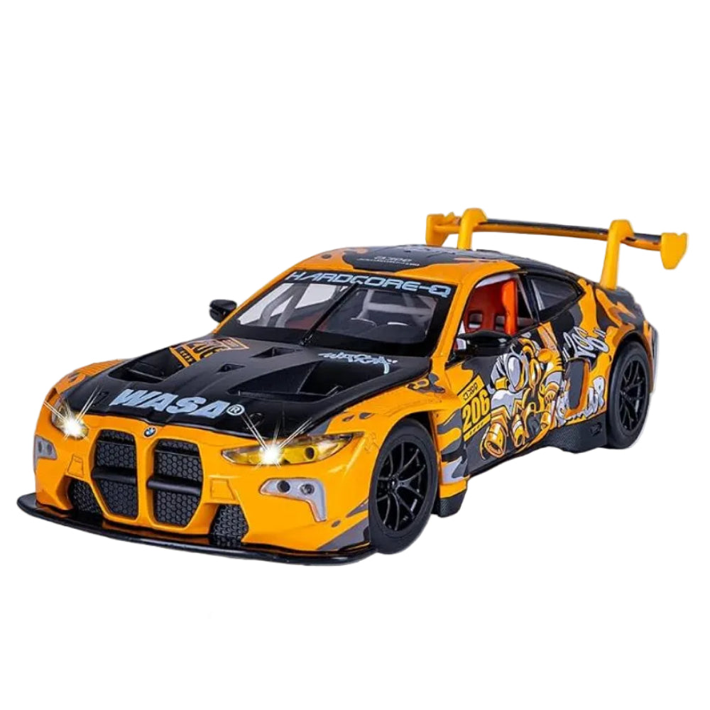 CCA (Cool Chic Auto) 1:24 scale BMW M4 GT3 Diecast Model Car – Orange