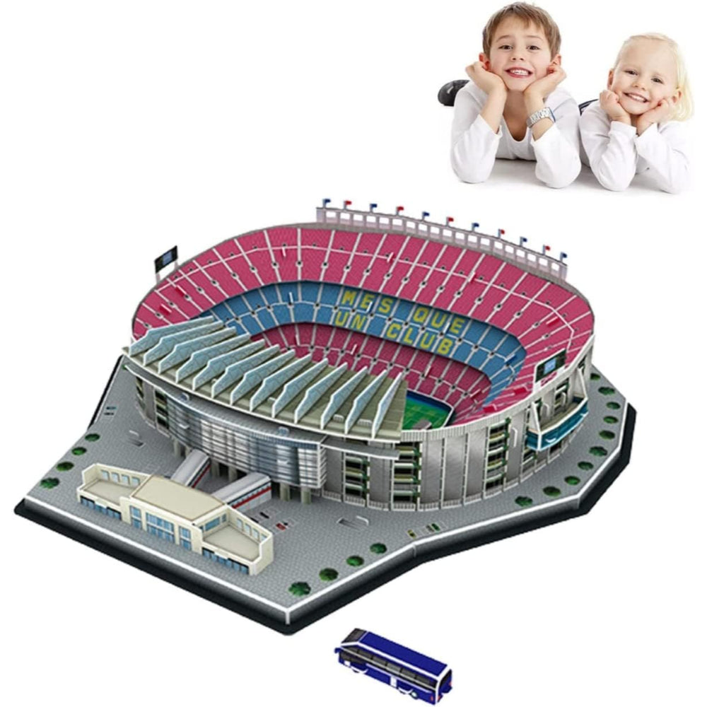 Camp Nou Stadium 3D Puzzle - 100 Pcs