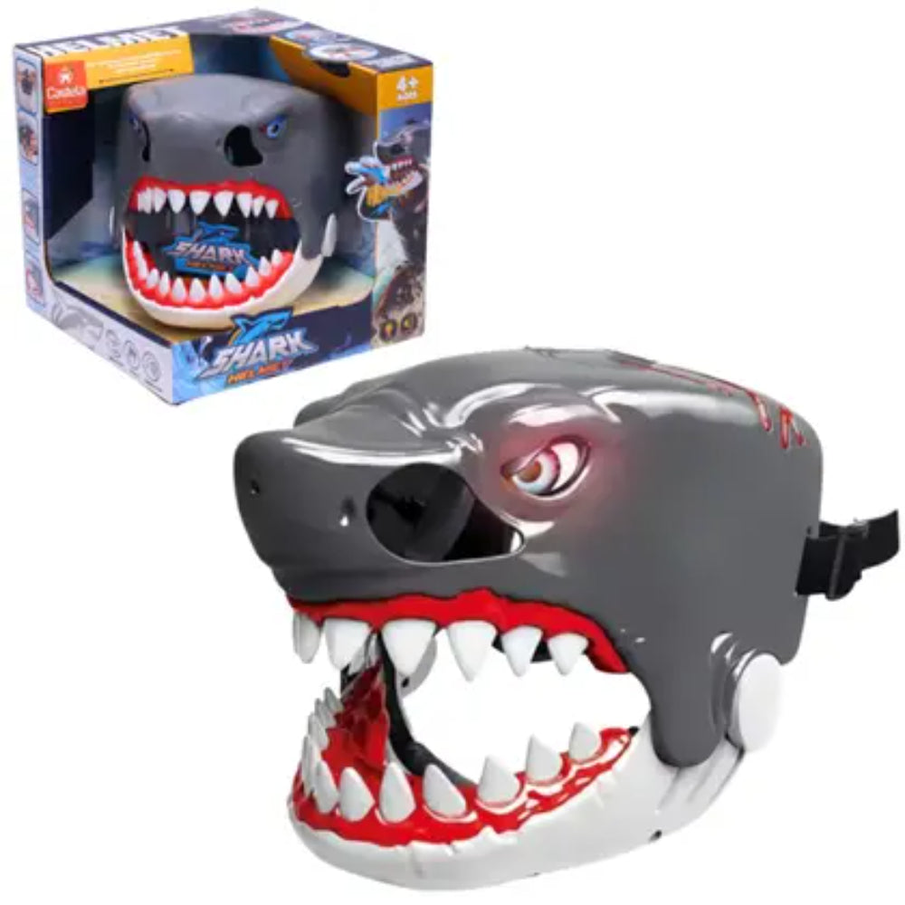 Cufan Shark Helmet Toy – (Sound & Light) - Toys