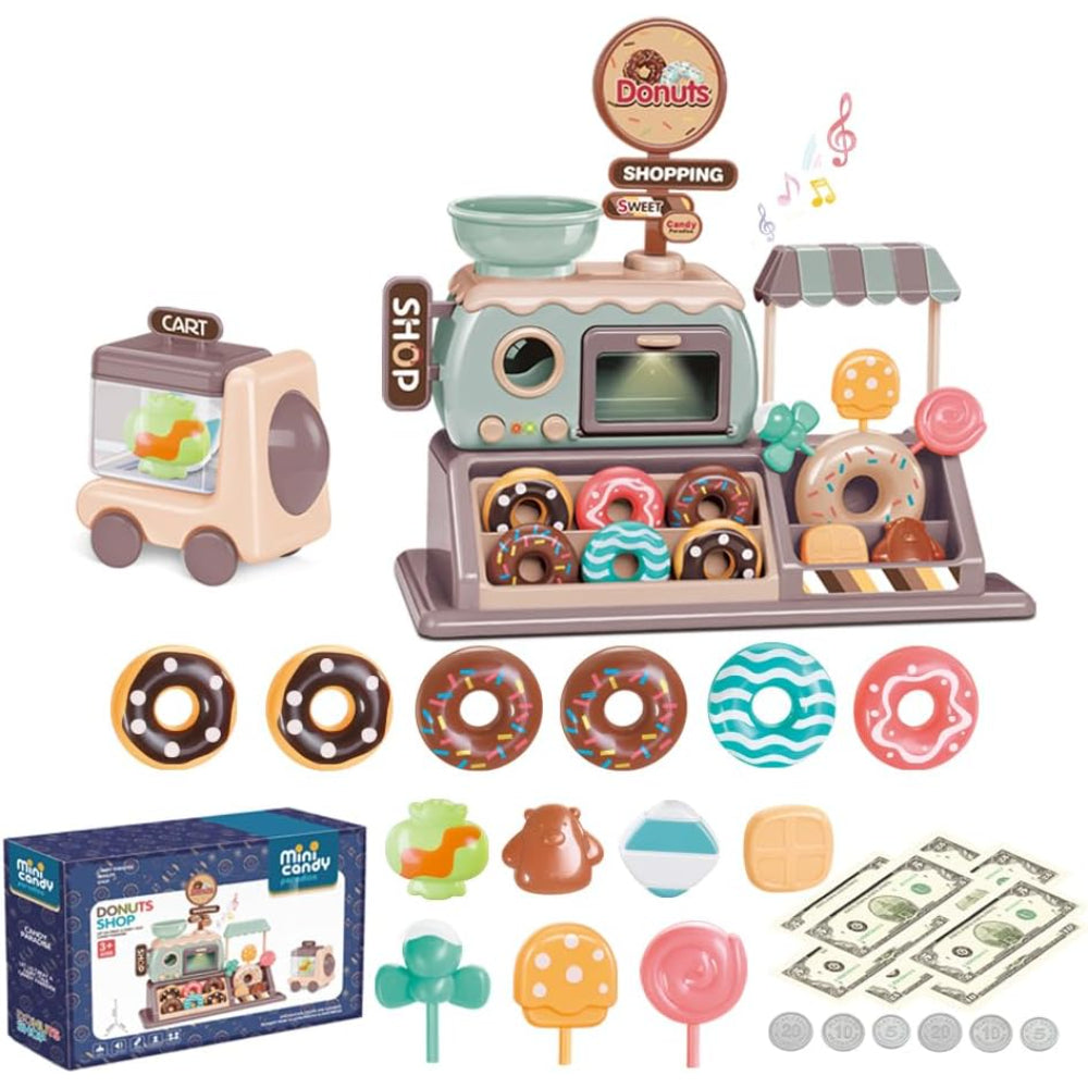 Mini Candy Paradise Donut Shop Playset - Toys - OKO