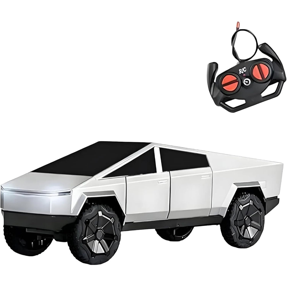 Tesla Cybertruck Speed Power 1:16 Scale RC Toy Car – Silver - Toys - OKO