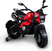 Adventure Red Motorcycle - Ride-On For Kids - Dls-01