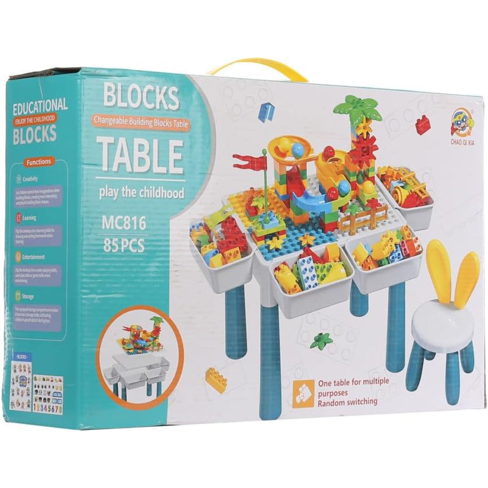 Large Particle Building Block Table