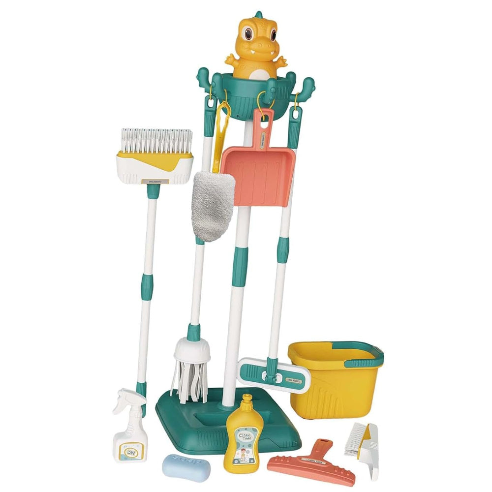 Little Dustman Cleaning Playset – 12 Pcs