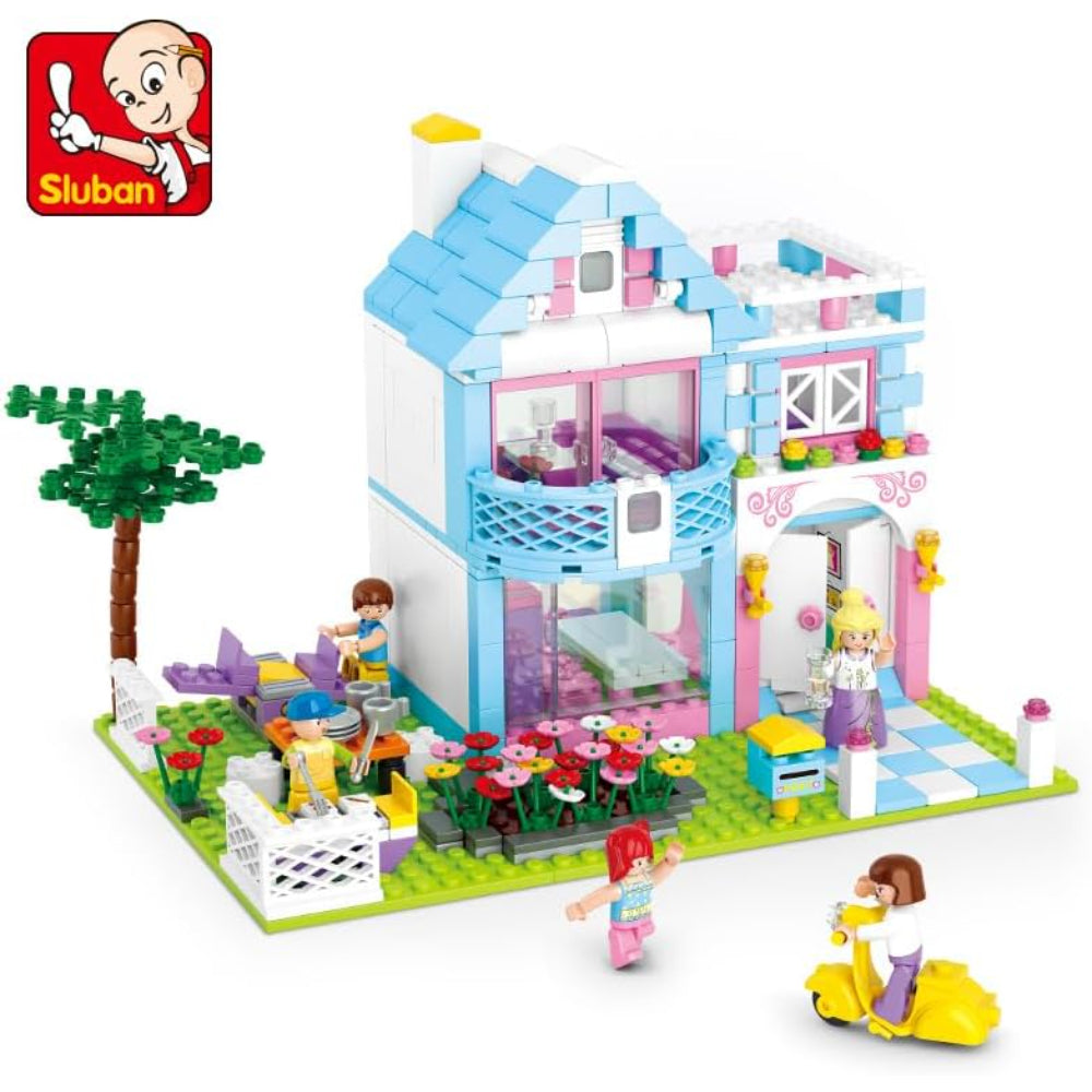 Sluban Girls Dream Family House Building Blocks Set -  539 Pcs
