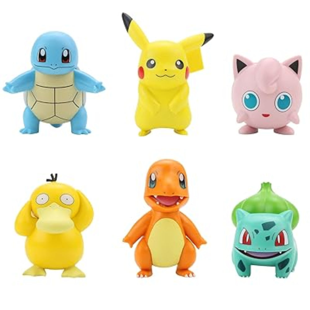 Pokemon Action Figures – 6Pcs - Toys - OKO