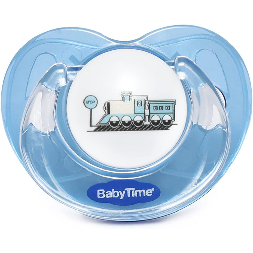 Baby Time Silicone Soother - Blue