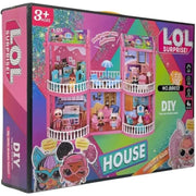 LOL Surprise Dollhouse Playset – 133-Piece DIY Castle Building Set