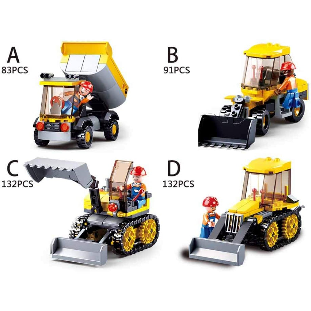 Sluban Assorted Vehicle Building Blocks Sets