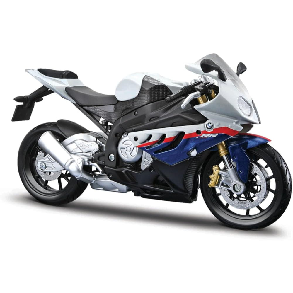 Maisto BMW S 1000 RR Die-Cast Motorcycle with Stand – 1:12 Scale