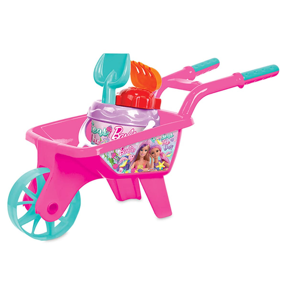 Dede Barbie Wheelbarrow Beach Toys Set