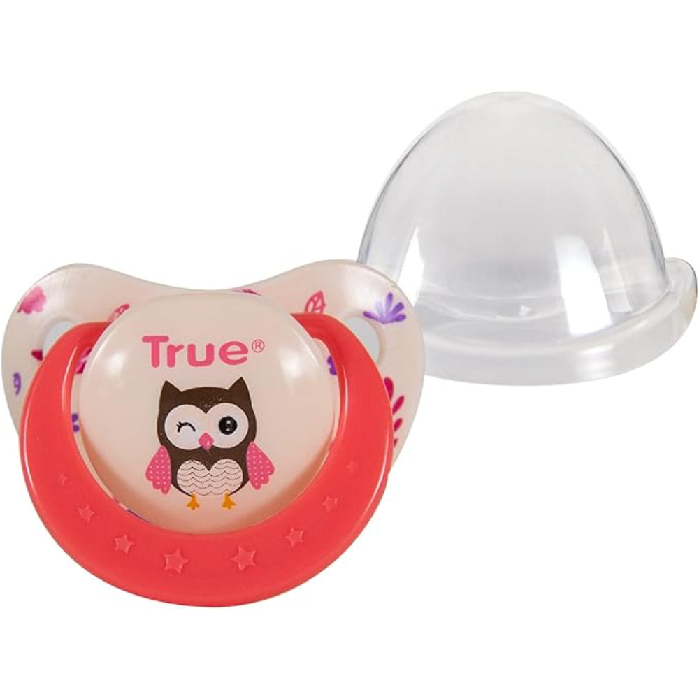 True Baby Cherry Soother with Cap +0m