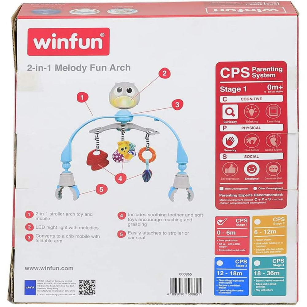 WinFun 2-In-1 Melody Fun Arch