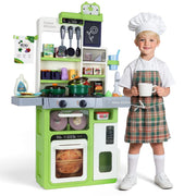 "Little Chef Play Series" Kitchen Toy 46 Pcs – Green