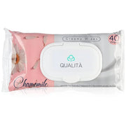 Qualita Baby Wet Wipes – Chamomile Extract, 40 pcs