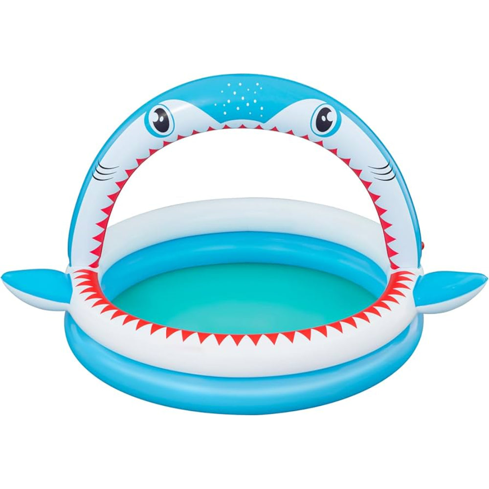 Bestway Sharktastic Sprinkler Play Pool - Summer - Eagle Trade