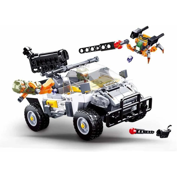 Sluban Atomic Fire Rain Storm Annihilation Operation Building Blocks Set - 300 Pcs