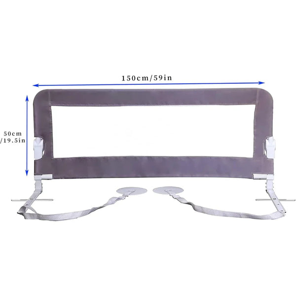 Dreambaby Prague Bed Rail – Extra Wide & Extra Tall for Safe Transitions (110*45.5cm)