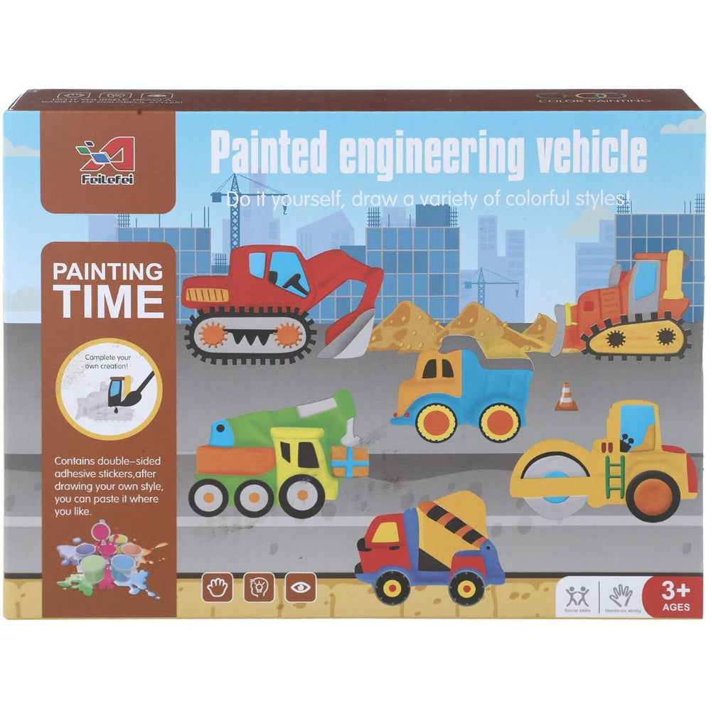 Painting Engineering Vehicle Set