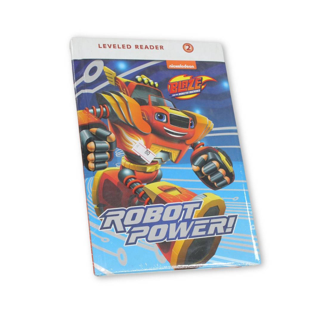 "Robot Power!" Leveled Reader Book from the Nickelodeon Series Blaze and the Monster Machines