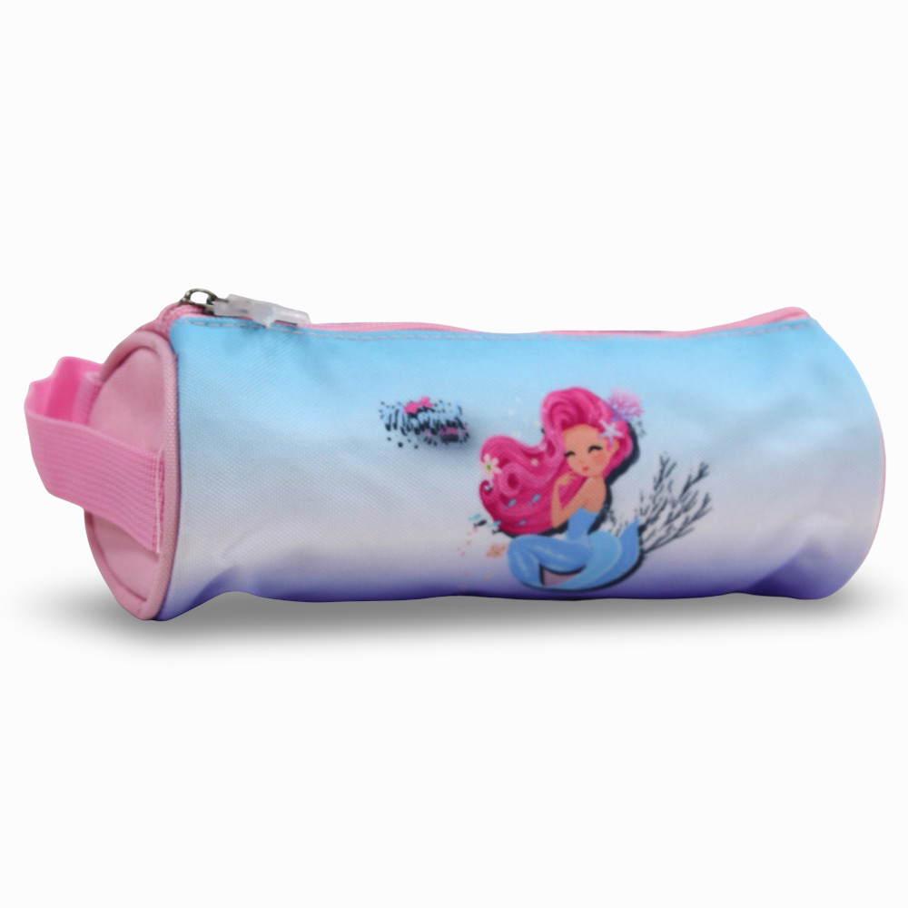 Mermaid Round Pencil Case
