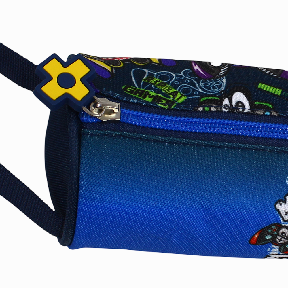 Monnster Game Round Pencil Case