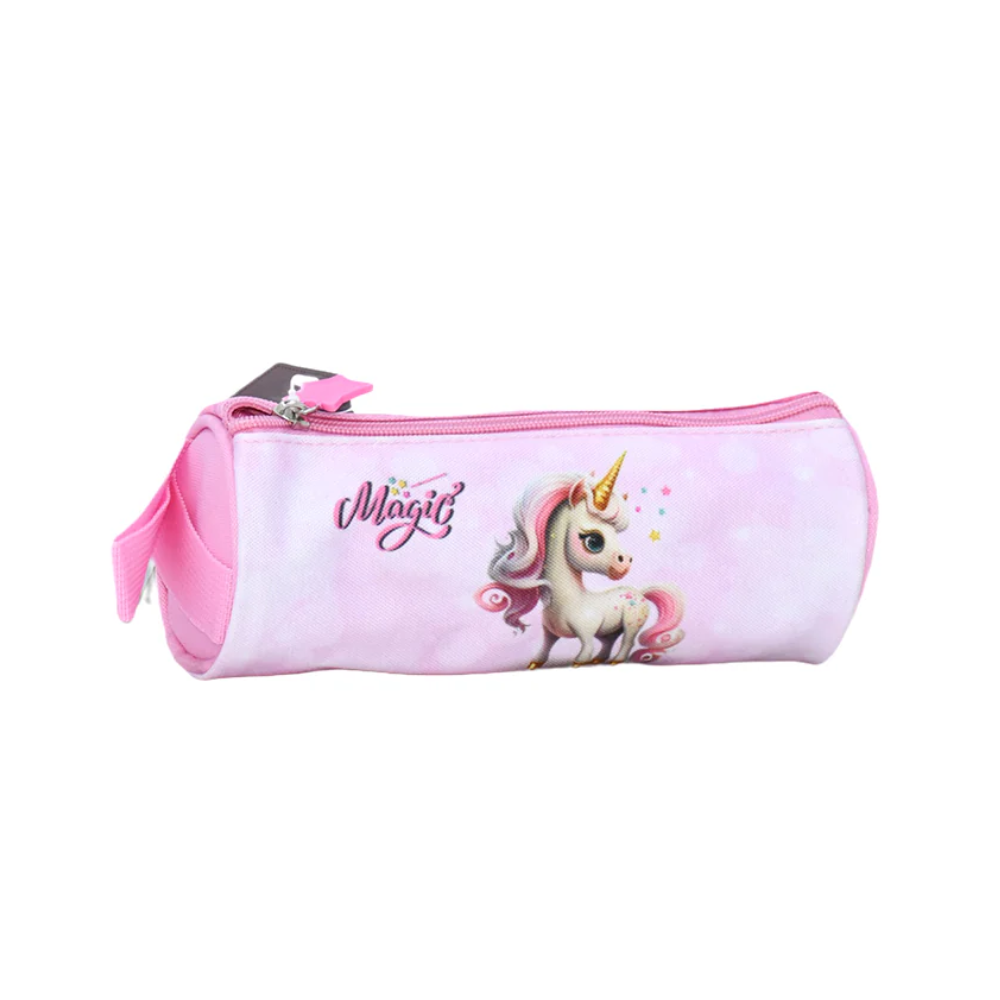 Magic Unicorn Round Pencil Case