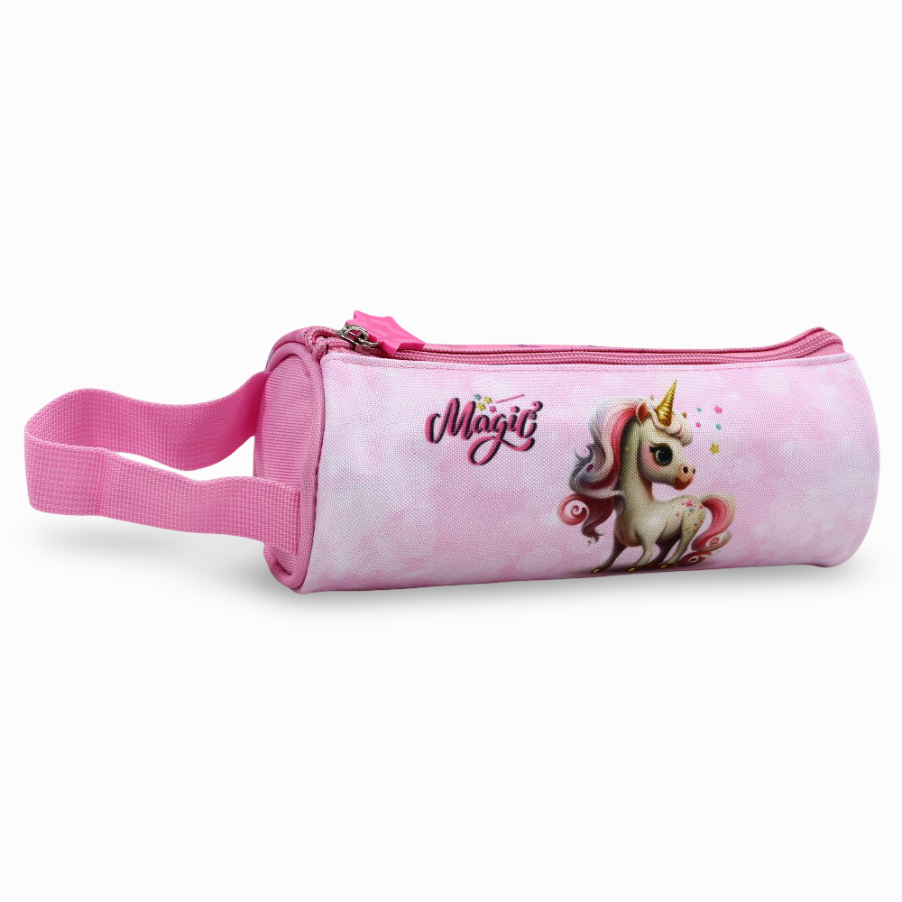 Magic Unicorn Round Pencil Case