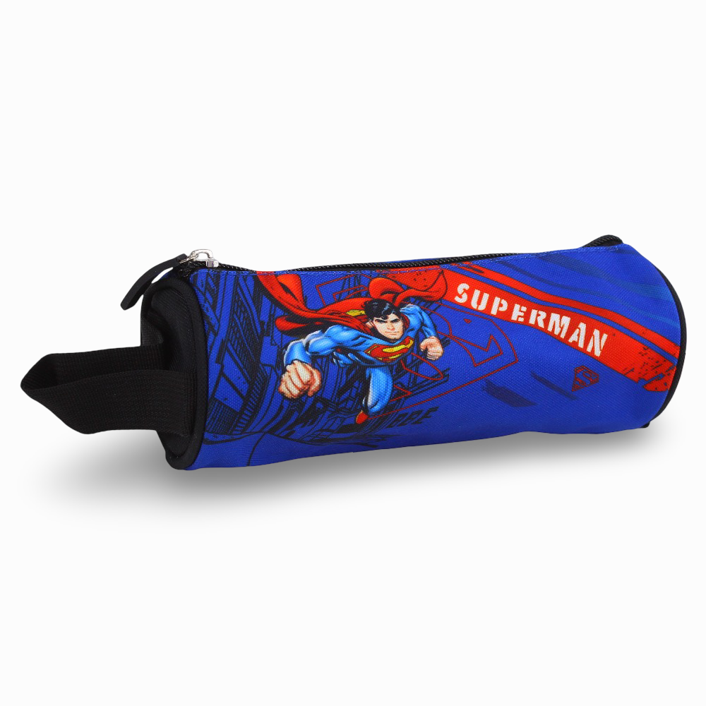 Superman Round Pencil Case