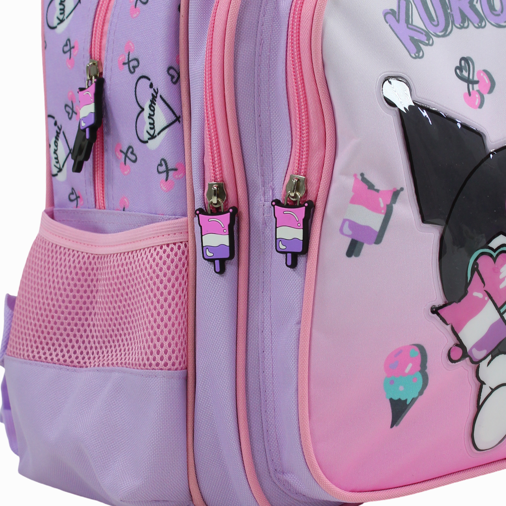 Kuromi Backpack - 14 Inches