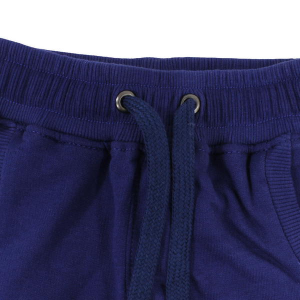 Boys Cotton Sweatpants – Blue with Spider-Man Print