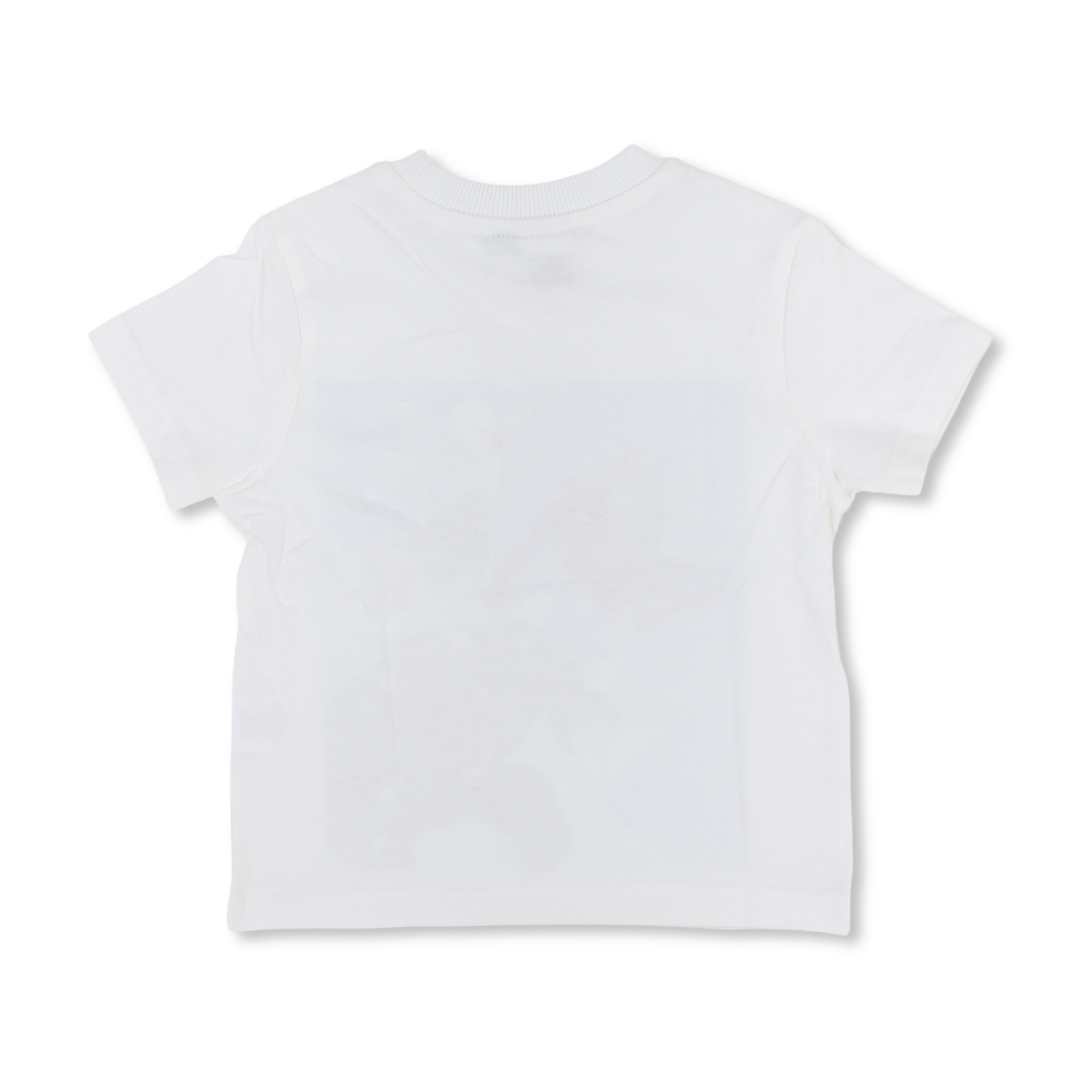 Boys Cotton Short-Sleeved T-Shirt – White with Spider-Man Action Print