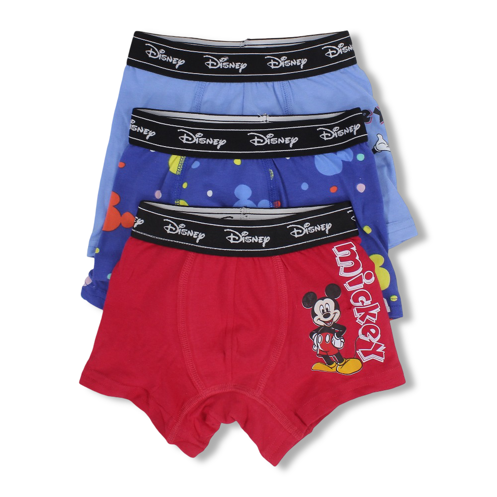 Boys Cotton Boxer Shorts – Multicolor Pack Of 3