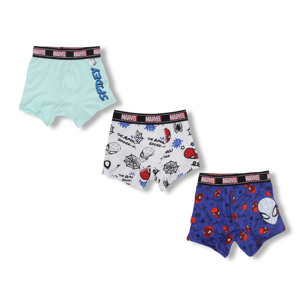 Boys Cotton Boxer Shorts – Multicolor Pack Of 3 - Clothing - MTG