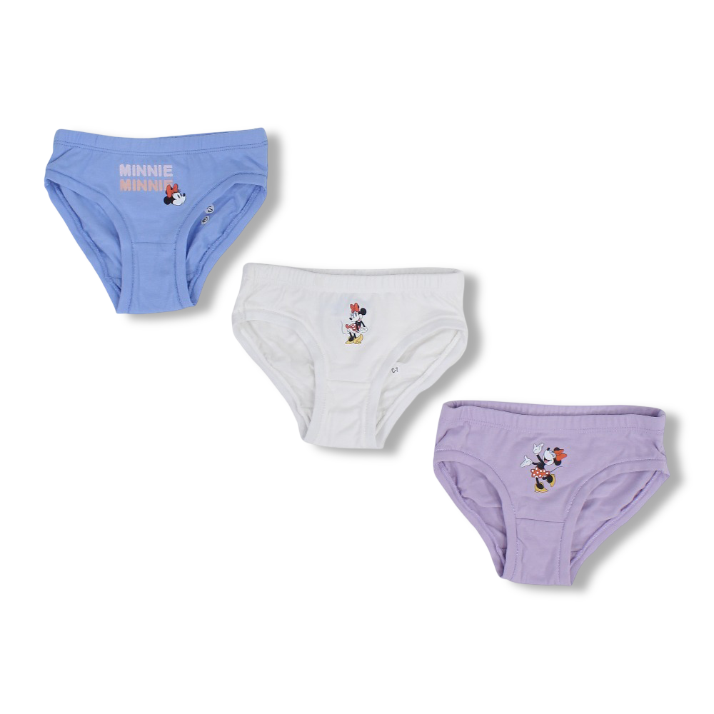 Girls Cotton Panty – Multicolor Pack Of 3 - Clothing - MTG