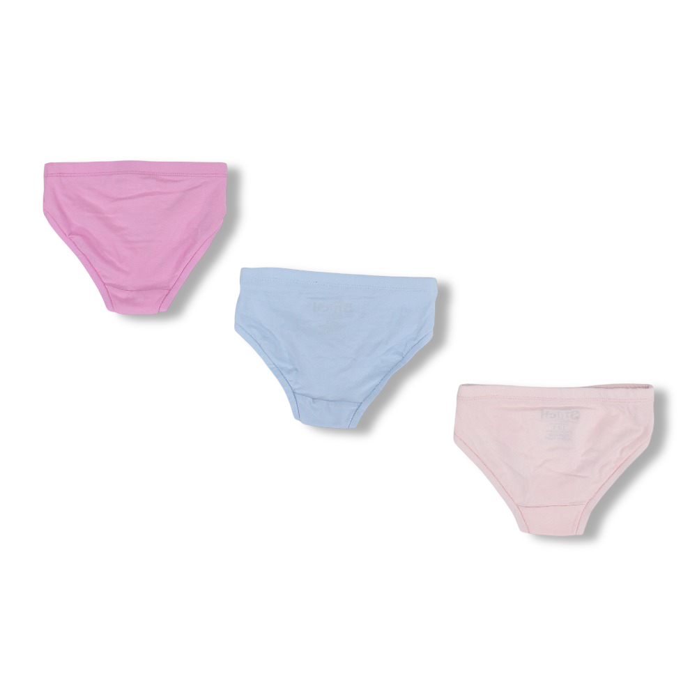 Girls Cotton Panty – Multicolor Pack Of 3