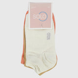 Plain Short Socks (Pack Of 3)