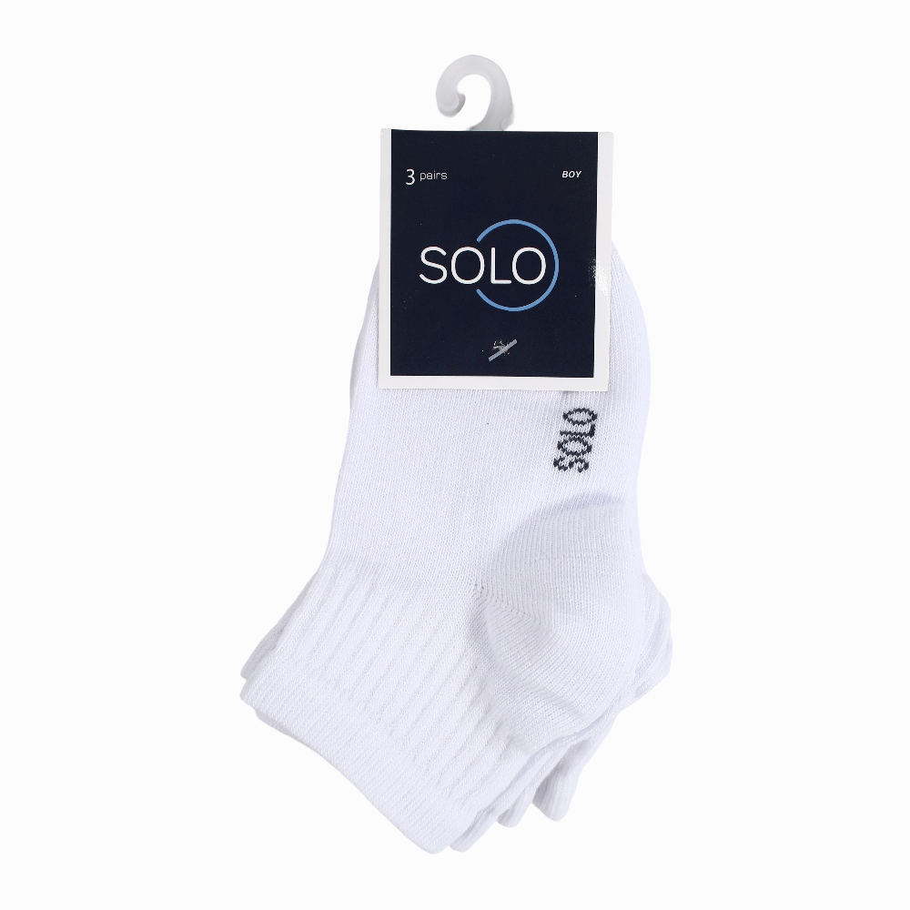 Unisex Cotton Lycra Socks – (Pack of 3)